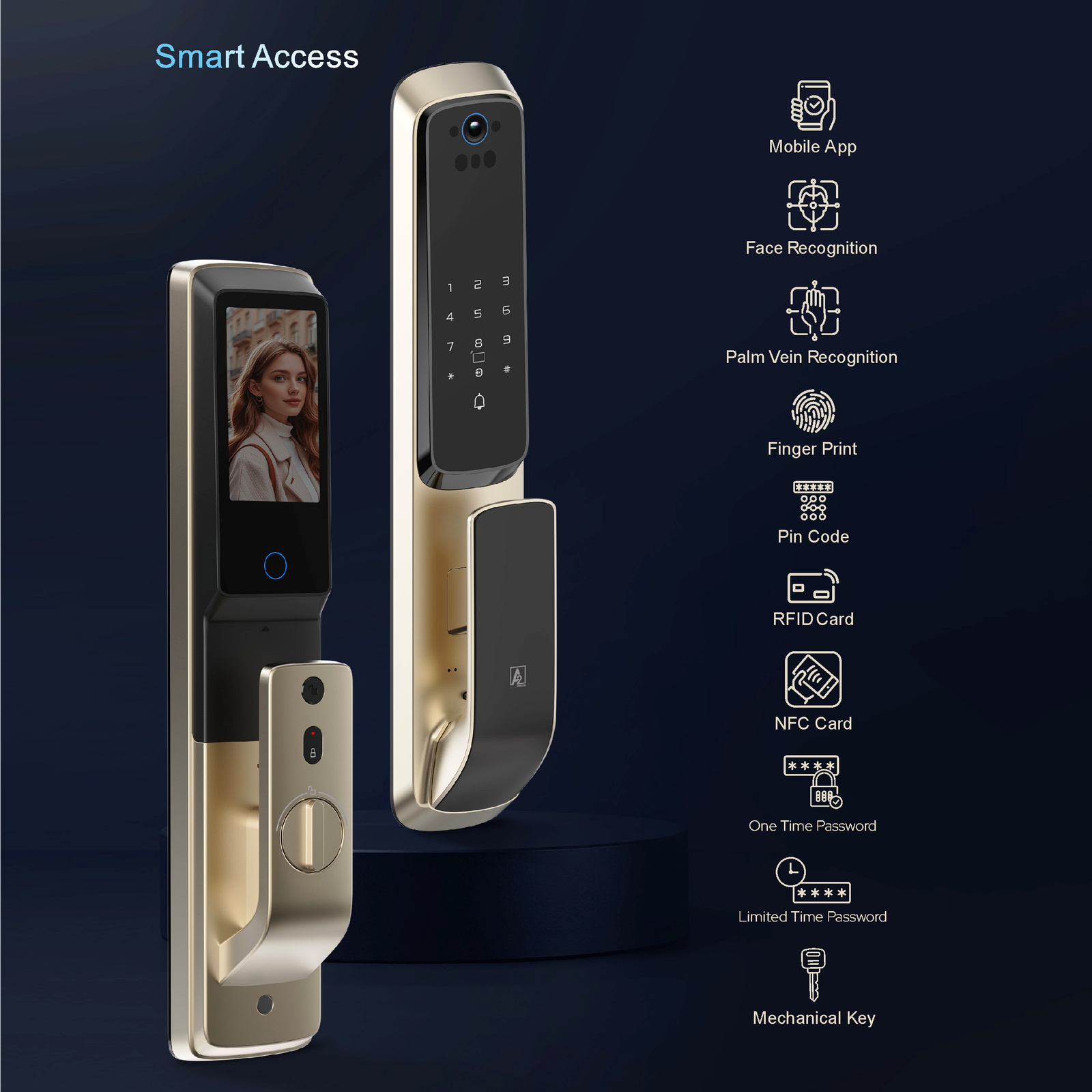 A2 HERMOSA Plus Smart Lock - Image 4